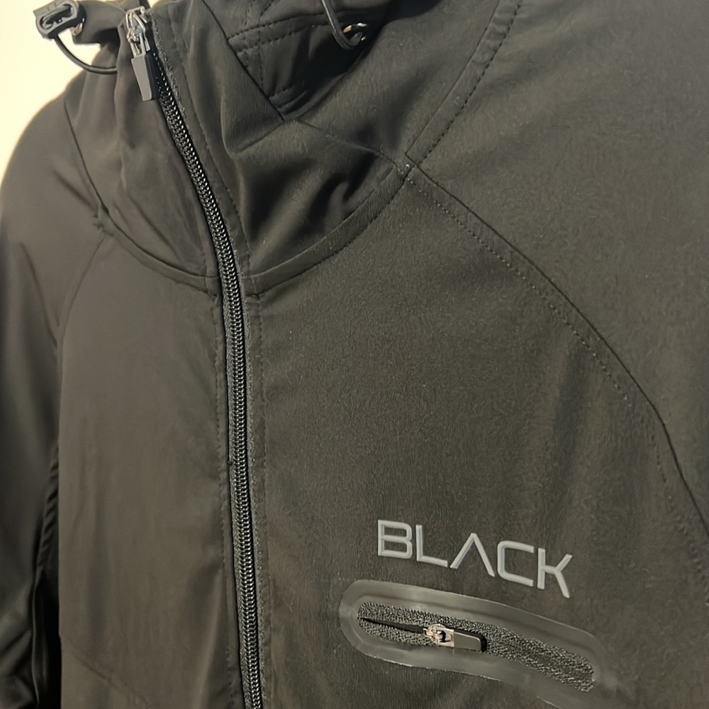 Actively Black Performance Track Jacket - image 5